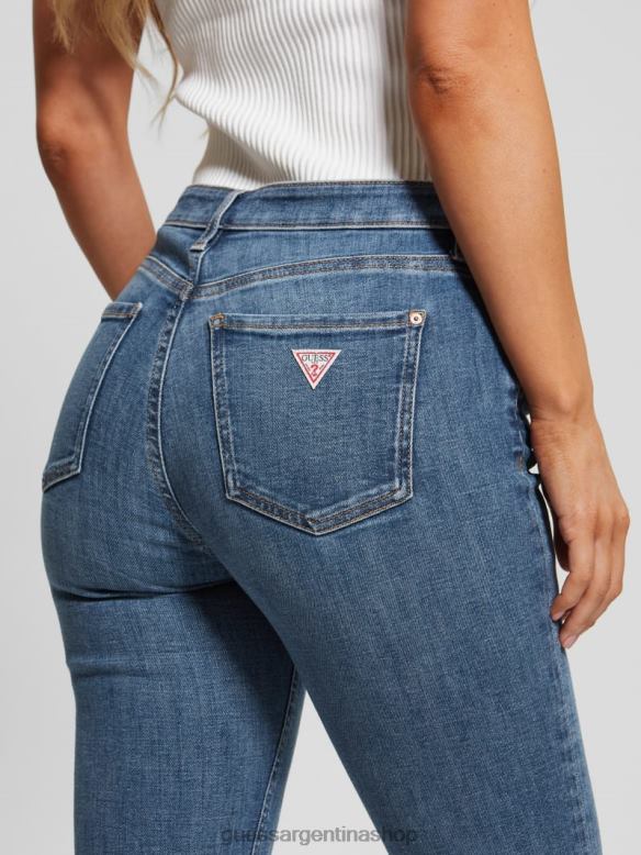 GUESS mujer jeans ajustados alfa de tiro alto 88HVL26 vestir indigo whitehaven 88HVL26 GUESS jeans Argentina amplia seleccion Mejora tus entrenamientos con nuestros productos